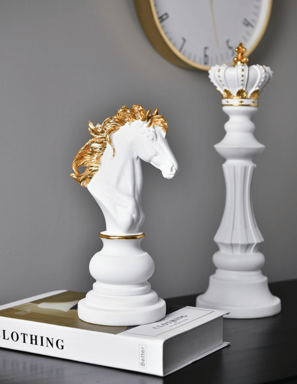 Statue d'échecs