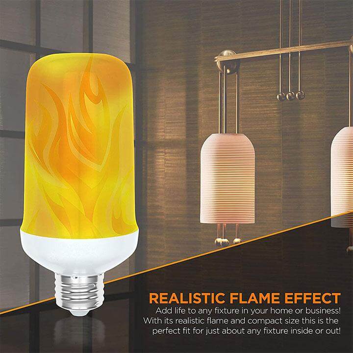 Ampoule LED à effet de flamme
