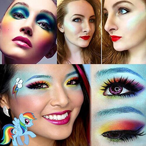 Palette Contour Highlighter Arc-en-ciel