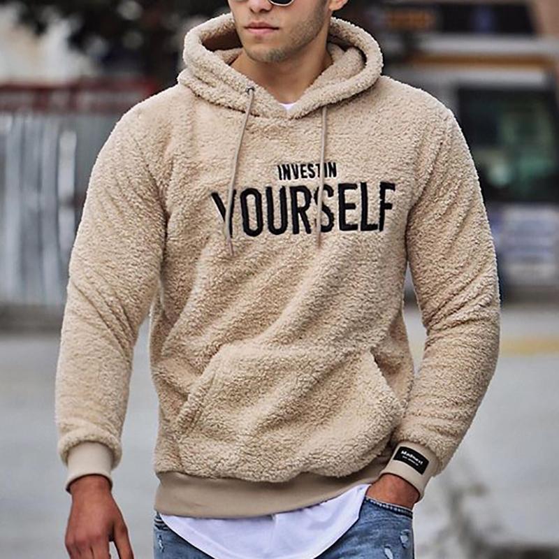 Variant image for Sweat à Capuche Homme Décontracté en Coton Doux-9