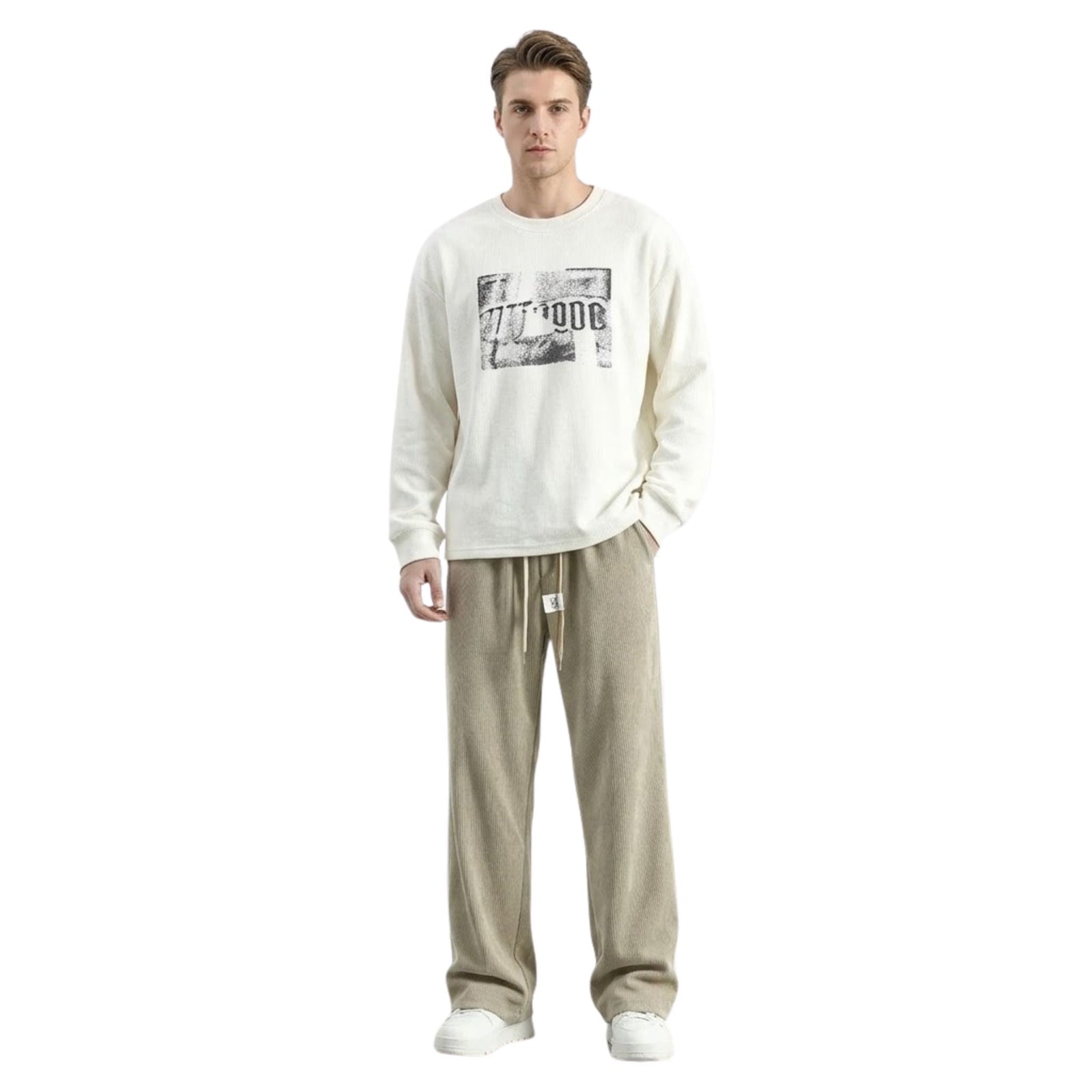 Pantalon de Survêtement Ample Sportif