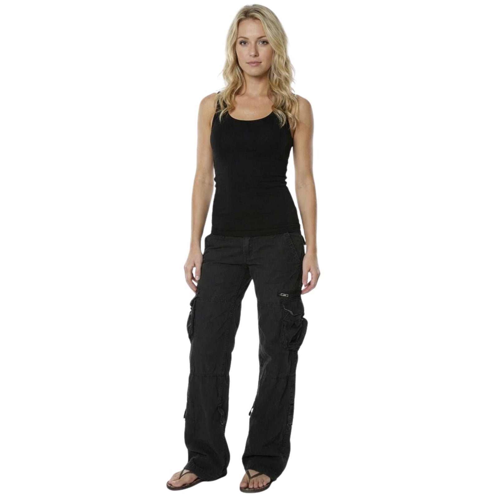Pantalon Cargo Femme Pratique avec Poches