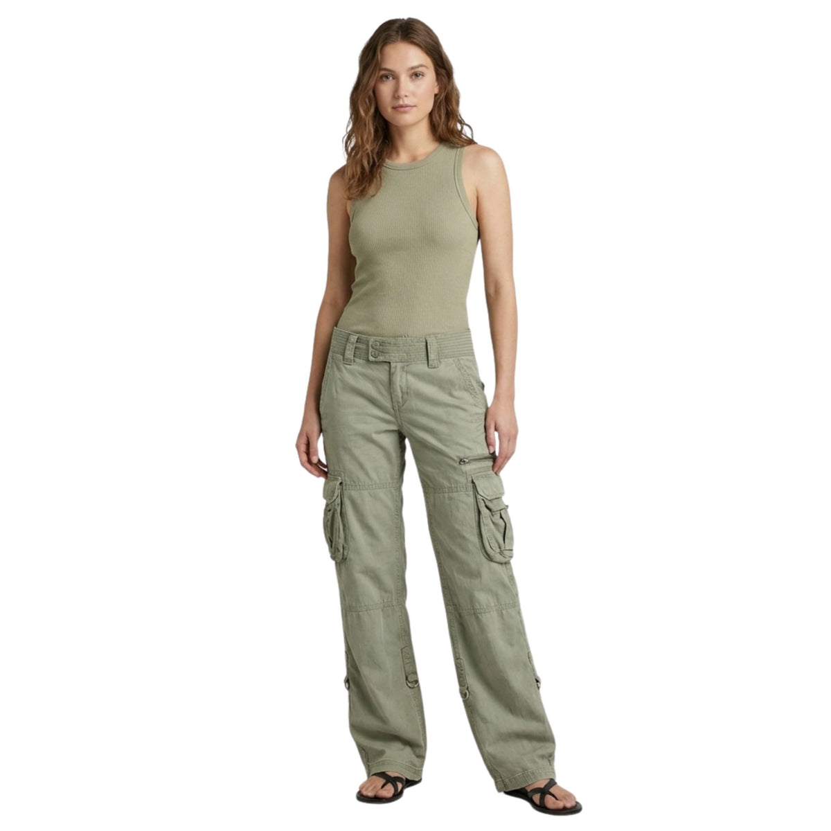 Pantalon Cargo Femme Pratique avec Poches