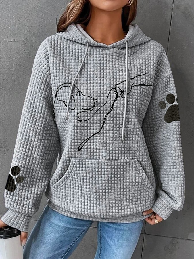 Sweat À Capuche Femme Confortable En Coton Doux 5