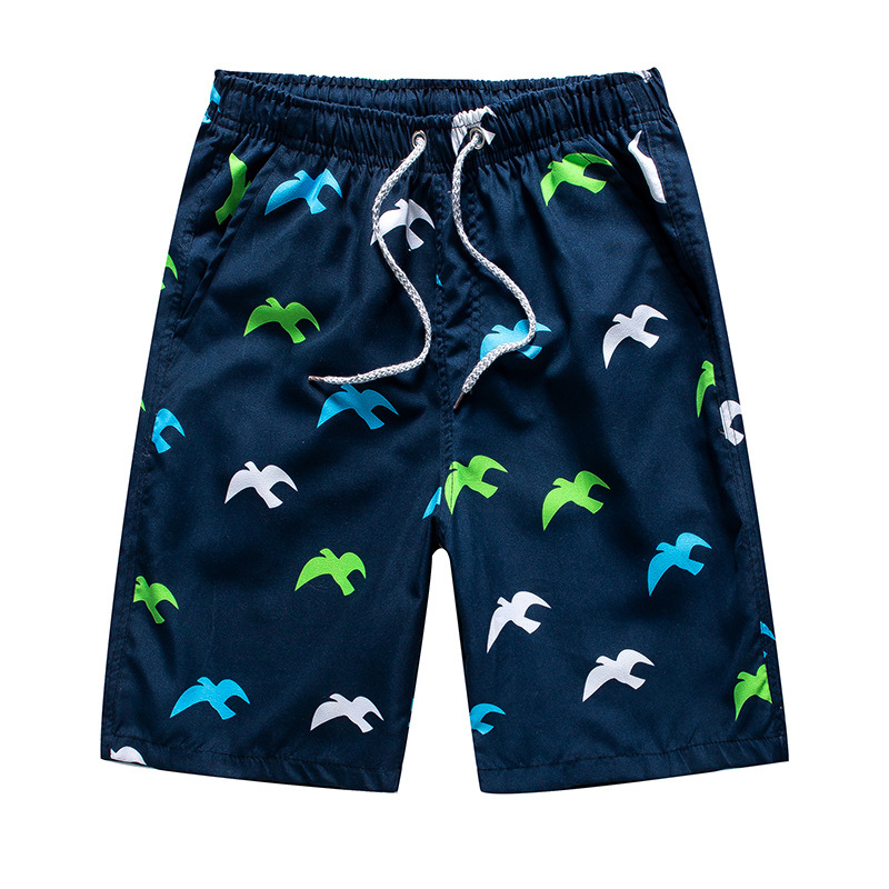 Short de plage imprimé pour hommes