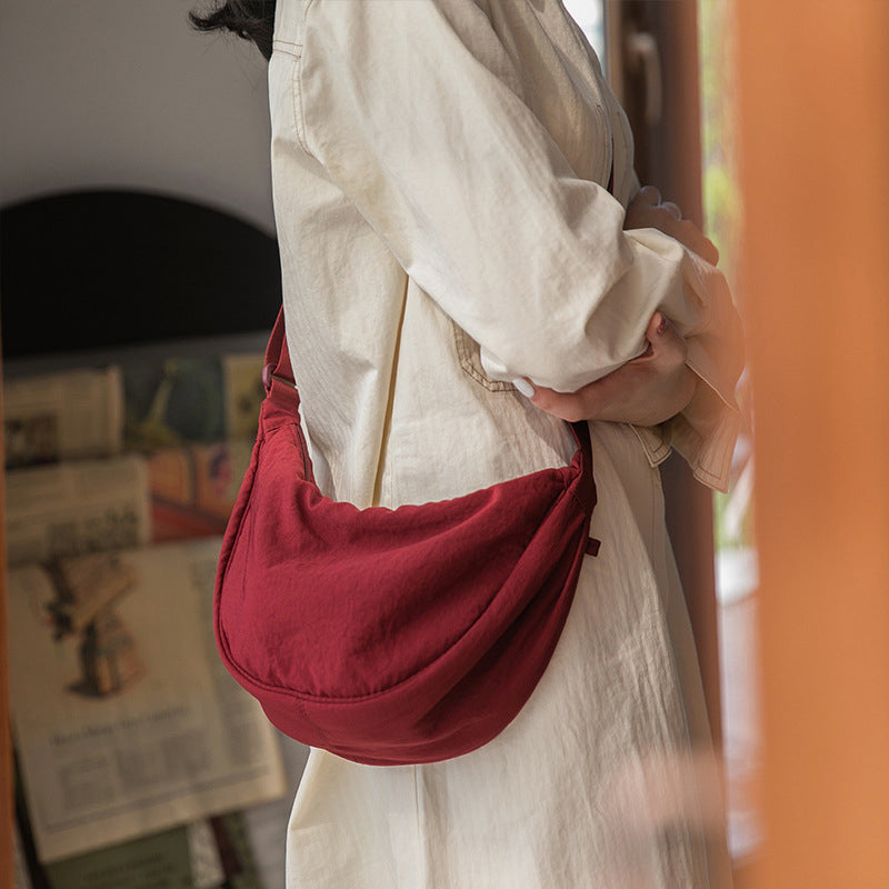 Sac Bandoulière Femme Élégant Polyester Spacieux 5