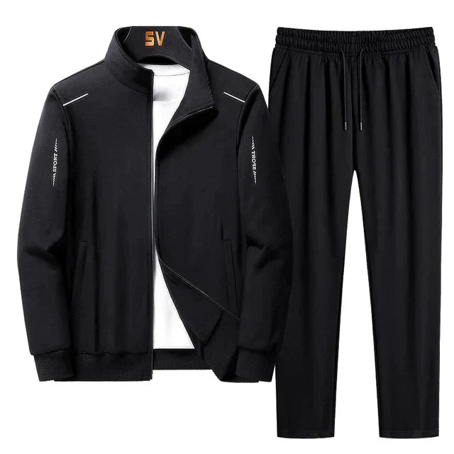 Costume d'Entraînement pour Hommes Polyester Élastique Confortable 1
