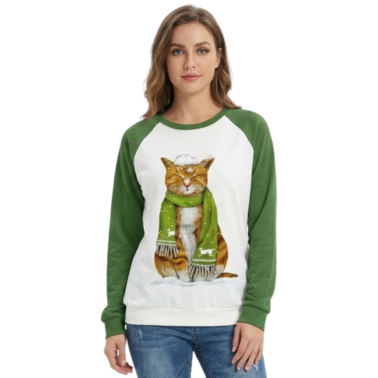 Sweatshirt imprimé pour femmes