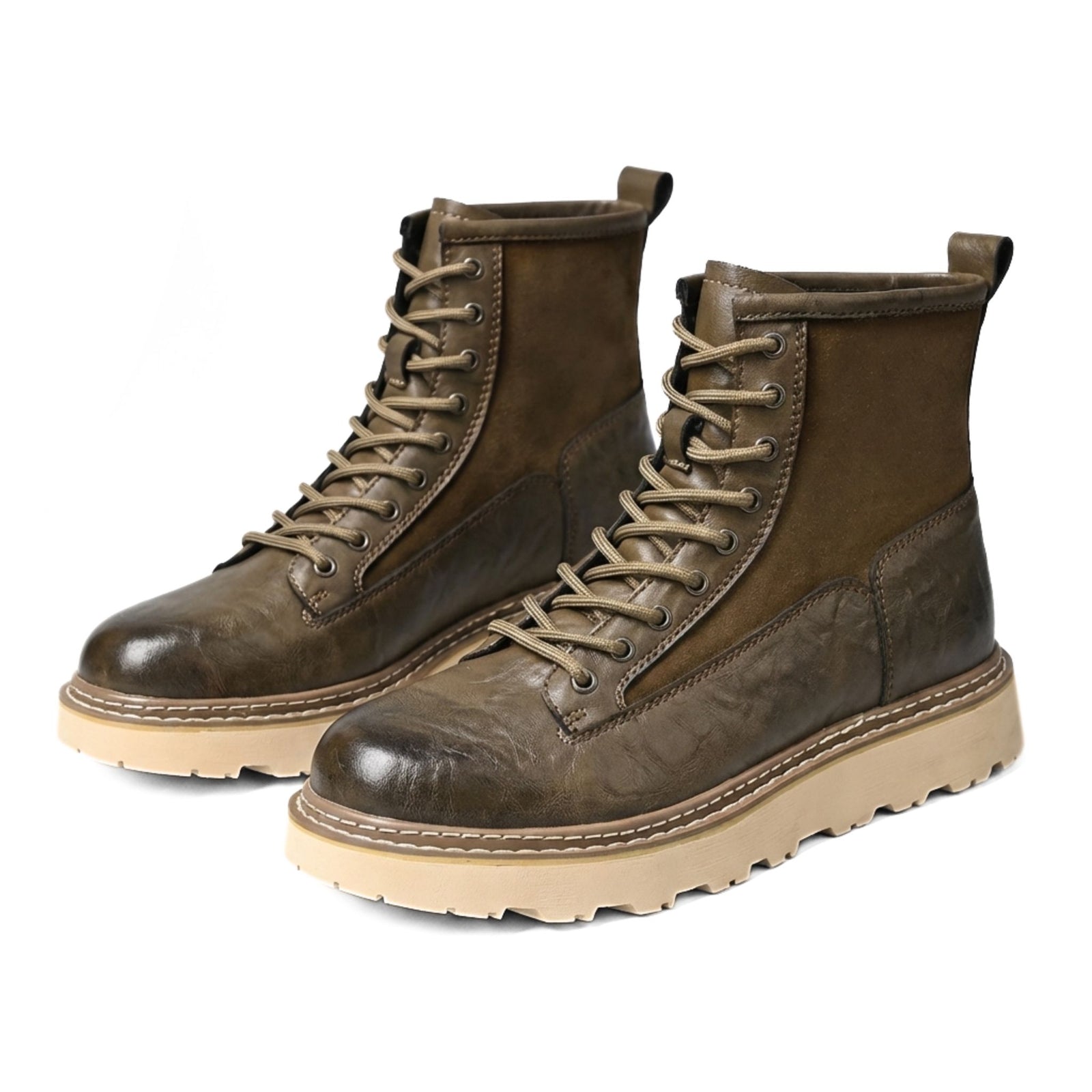 Bottes Hautes Modernes pour Hommes Style Outdoor