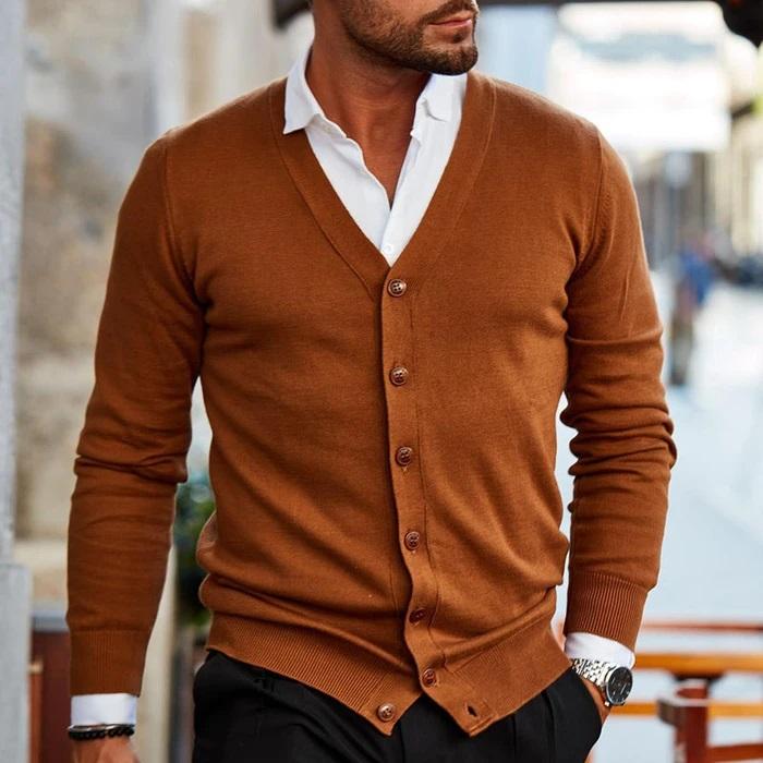 Gilet pour Hommes Décontracté en Tissu Doux 2