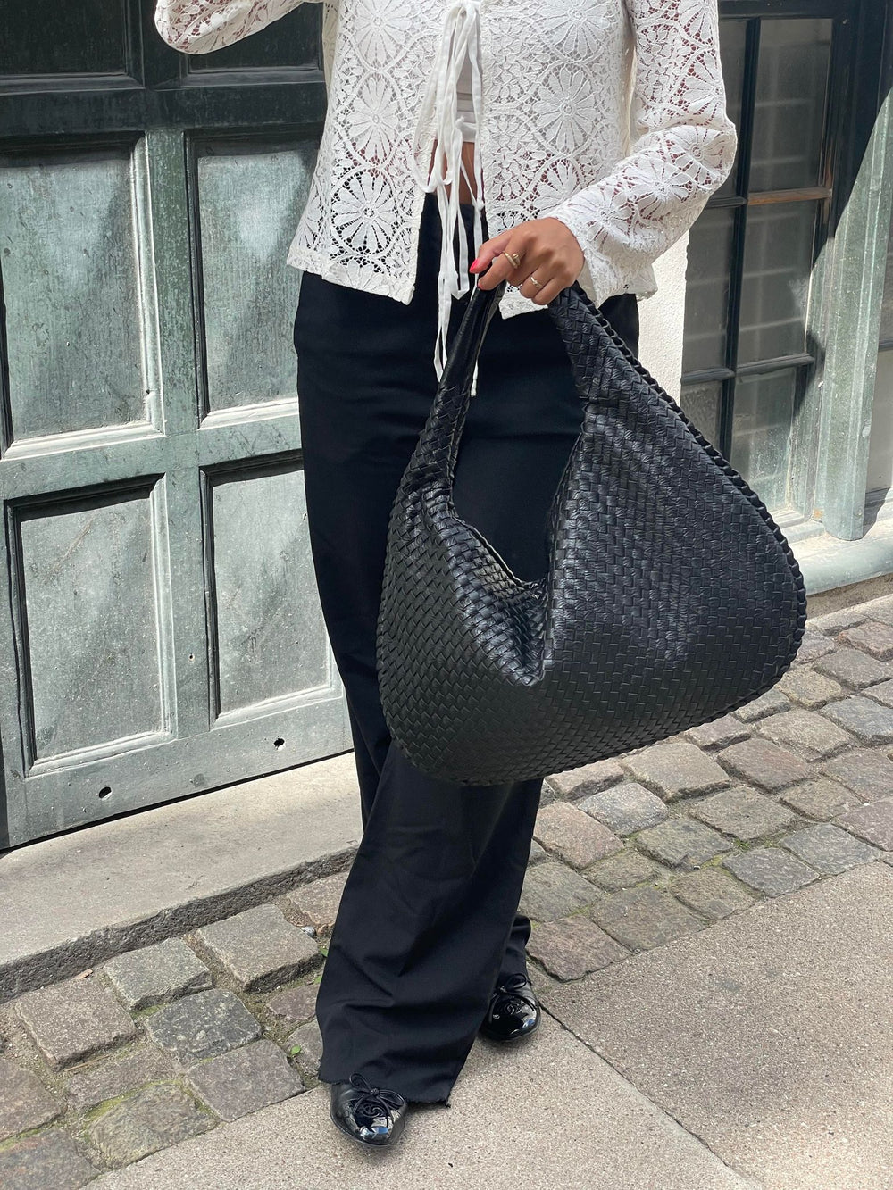 Sac Femme Fourre Tout Élégant en Polyester Durable 2