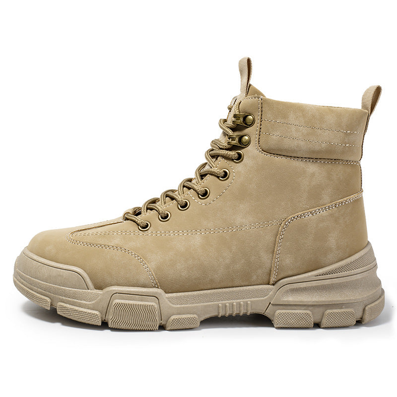 Variant image for Bottes Homme Cuir Élégantes Confortables en Cuir Véritable-1