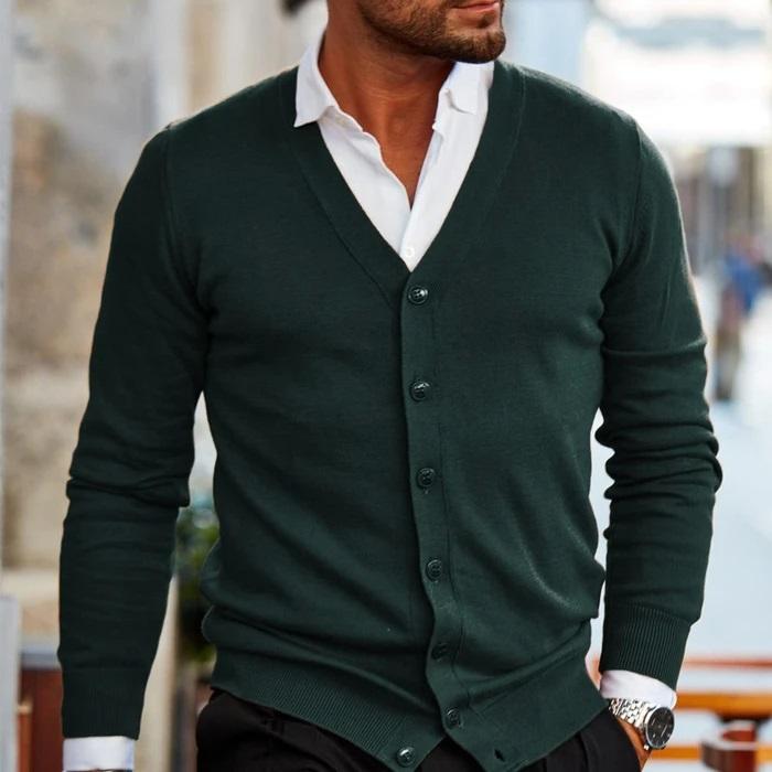 Gilet pour Hommes Décontracté en Tissu Doux 3
