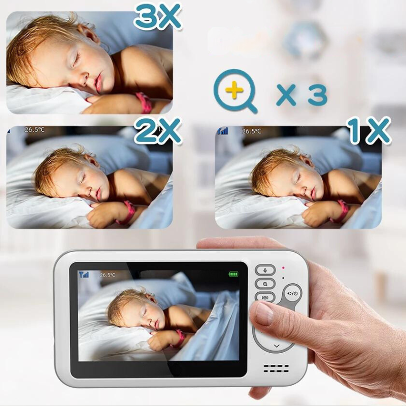 Caméra sans fil bidirectionnelle pour bébé