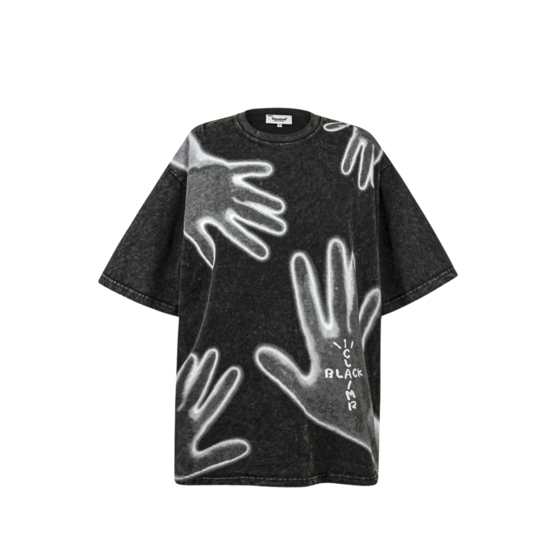 Chemise Homme Surdimensionnée Imprimée Artistique Coton 3
