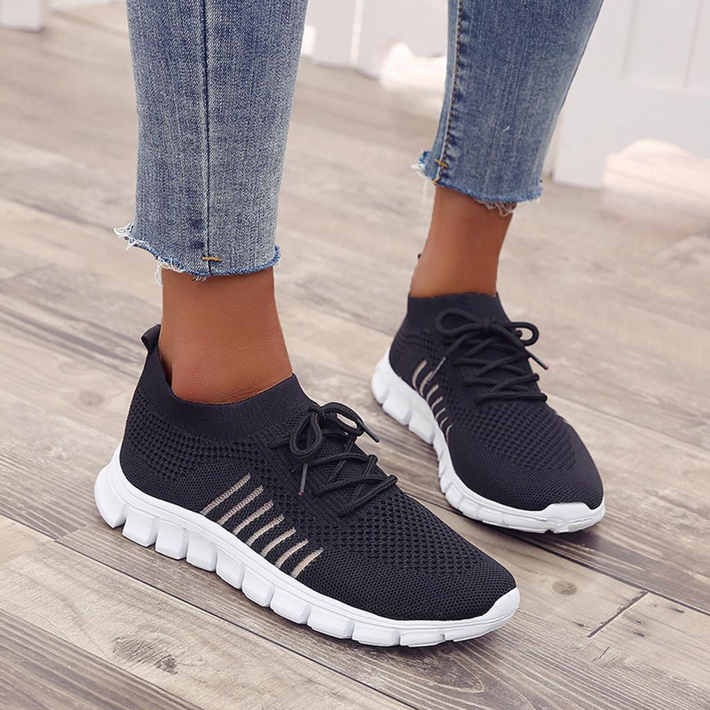 Variant image for Baskets Femmes Orthopédiques Confortables Tissu Respirant-31