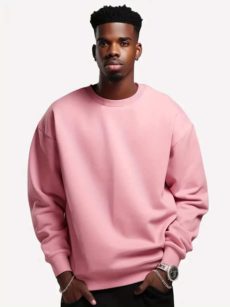 Pull Homme Décontracté Circulaire Coton-1