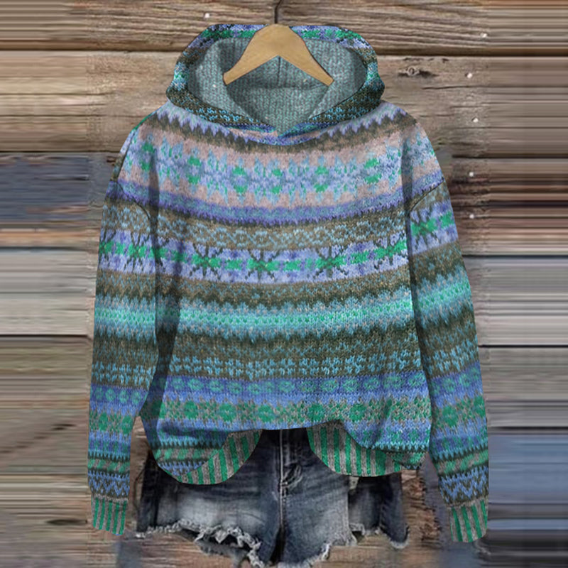 Sweat à Capuche Femme Élégant en Coton Doux 3