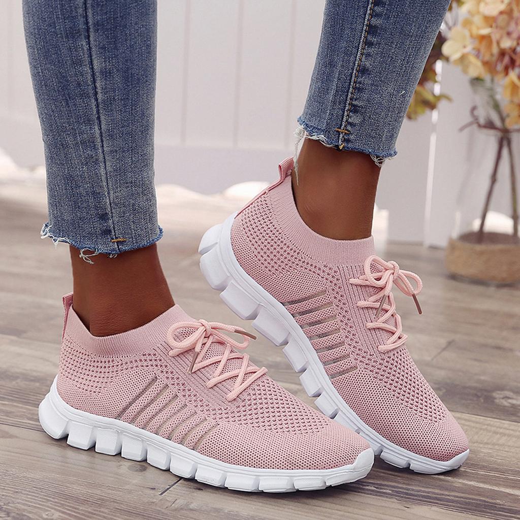 Variant image for Baskets Femmes Orthopédiques Confortables Tissu Respirant-17