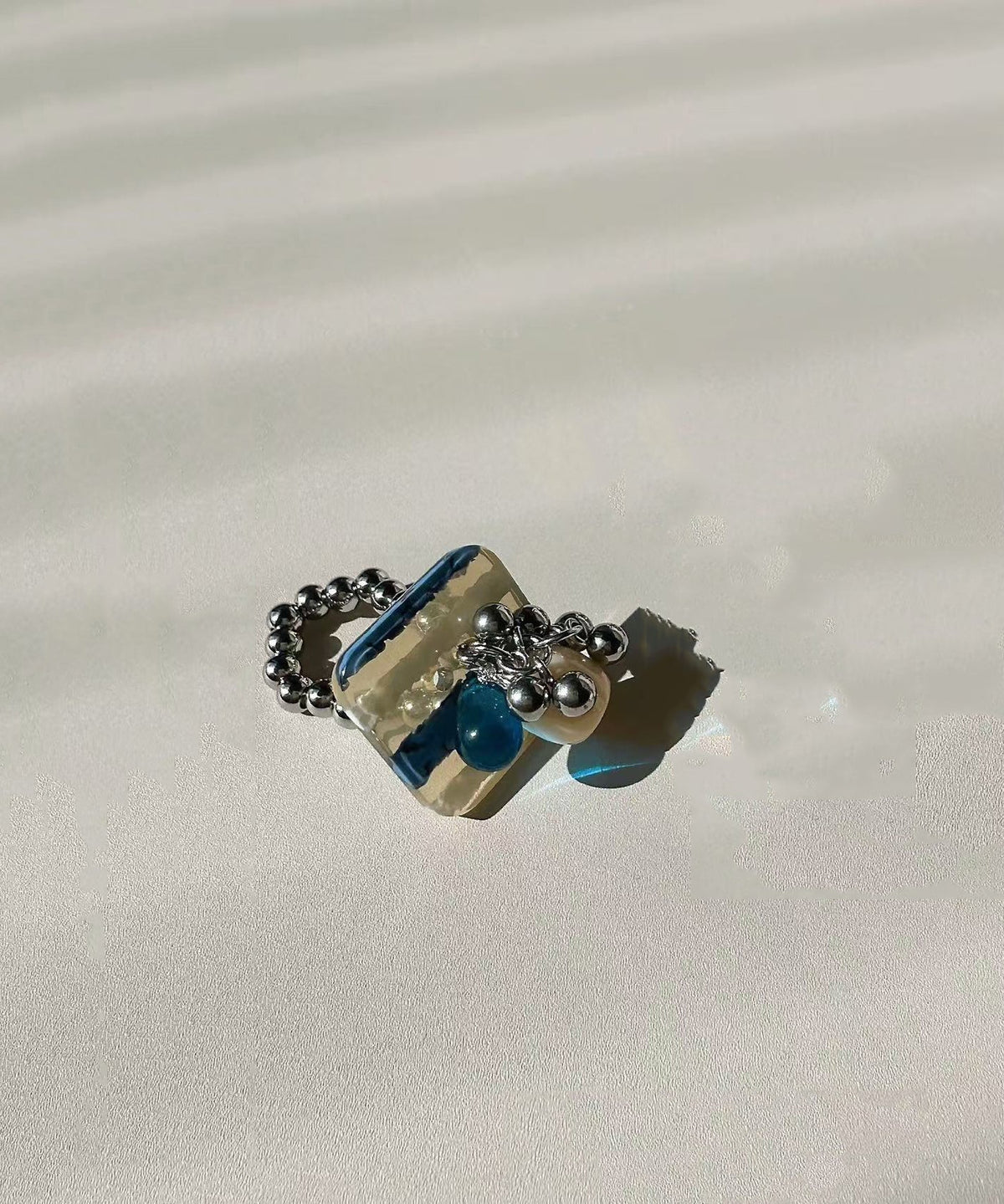 Bague Femme Moderne avec Pampilles Ajustables 4