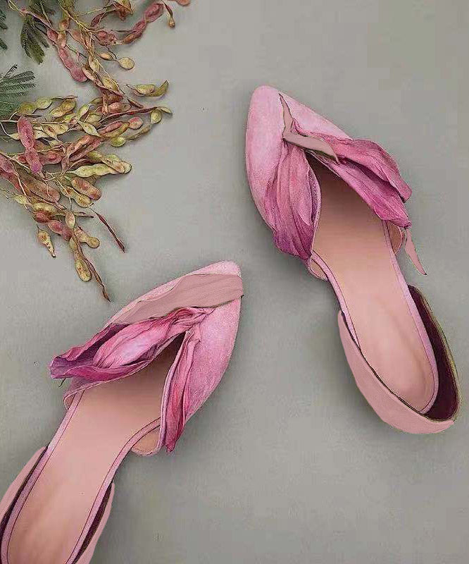 Ballerines Femme Confortables avec Détails Floraux et Semelle Antidérapante 0