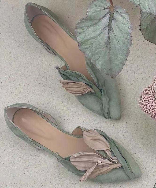 Ballerines Femme Confortables avec Détails Floraux et Semelle Antidérapante 4