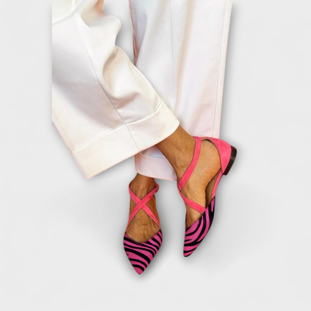 Ballerines Femme Design Zèbre 0