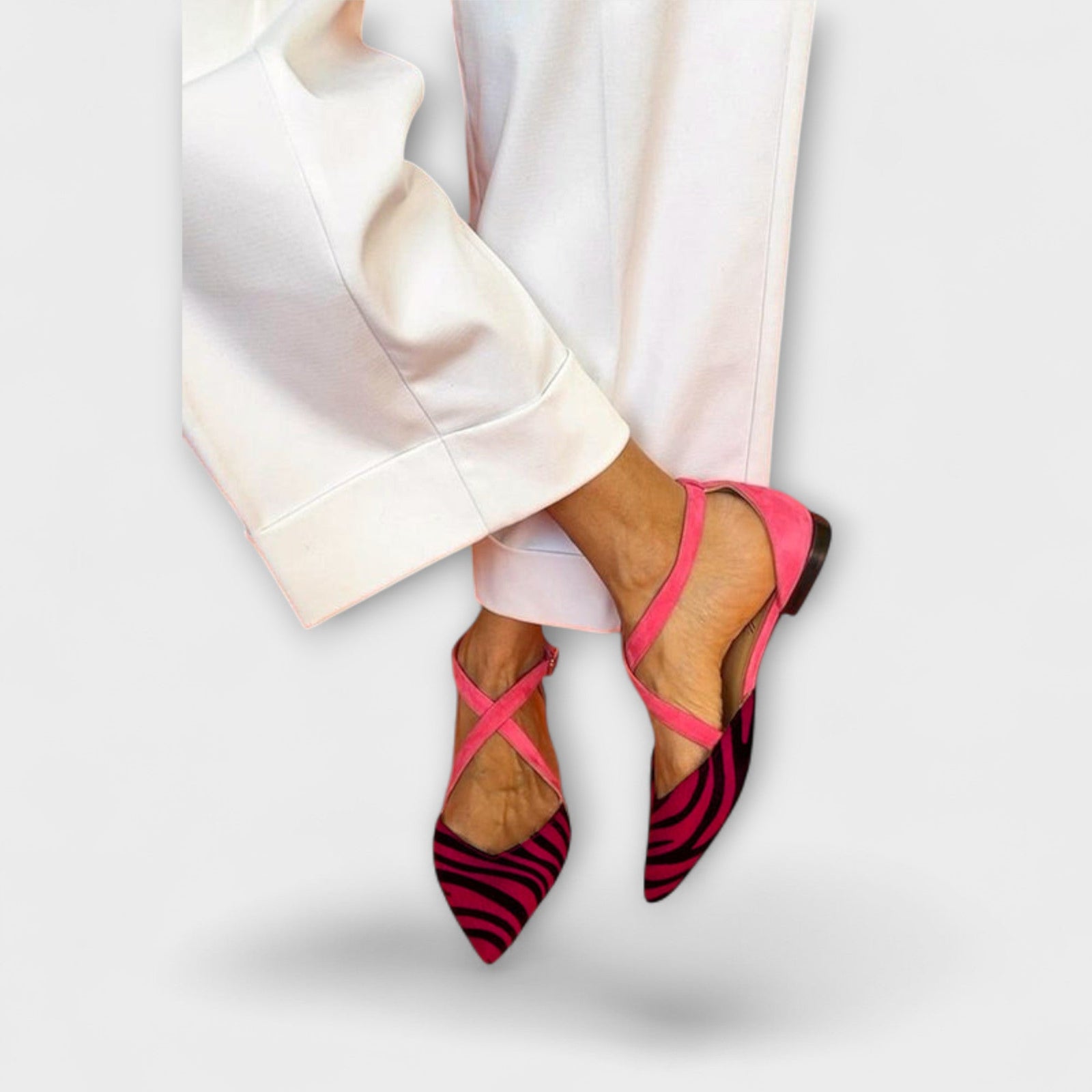 Ballerines Femme Design Zèbre 3