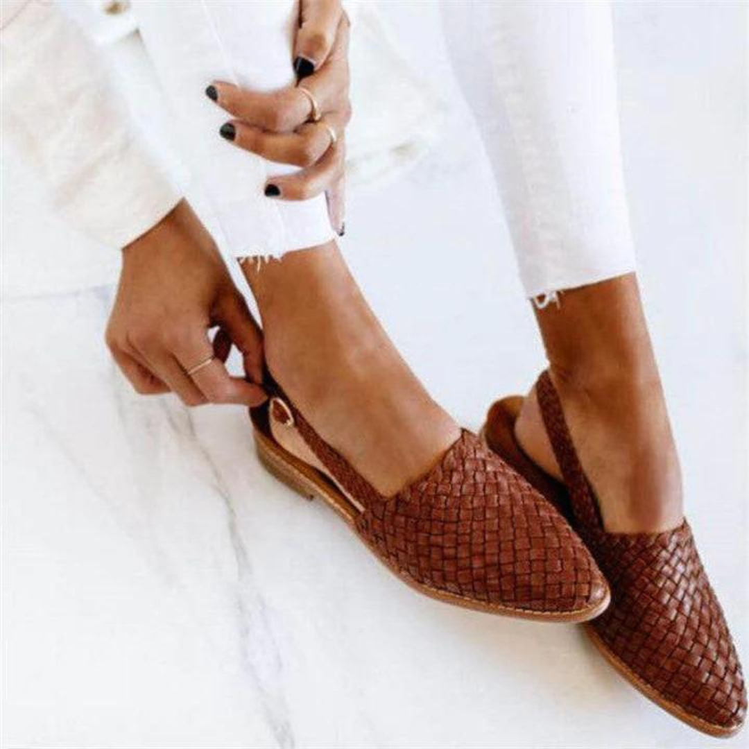 Ballerines Femme Tissées Confortables 0