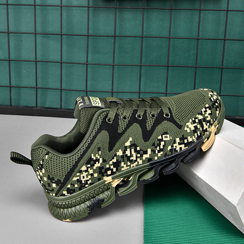 Baskets De Sport Femme Modernes Camouflage Multifonctionnelles 0