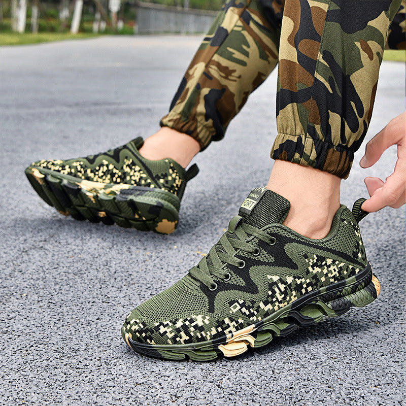 Baskets De Sport Femme Modernes Camouflage Multifonctionnelles 2