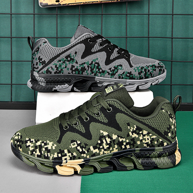 Baskets De Sport Femme Modernes Camouflage Multifonctionnelles 3