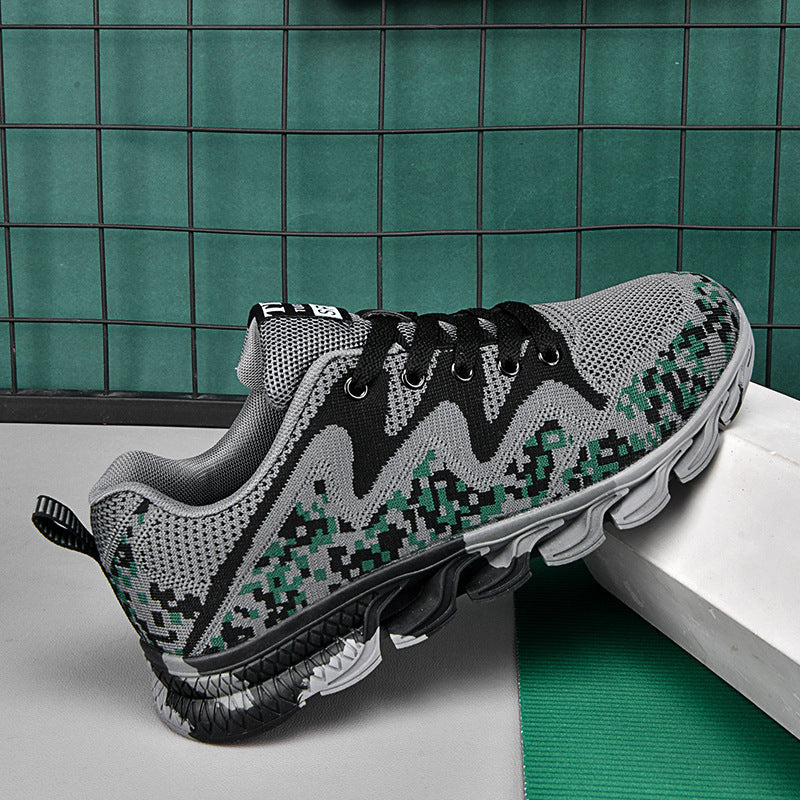 Baskets De Sport Femme Modernes Camouflage Multifonctionnelles 6