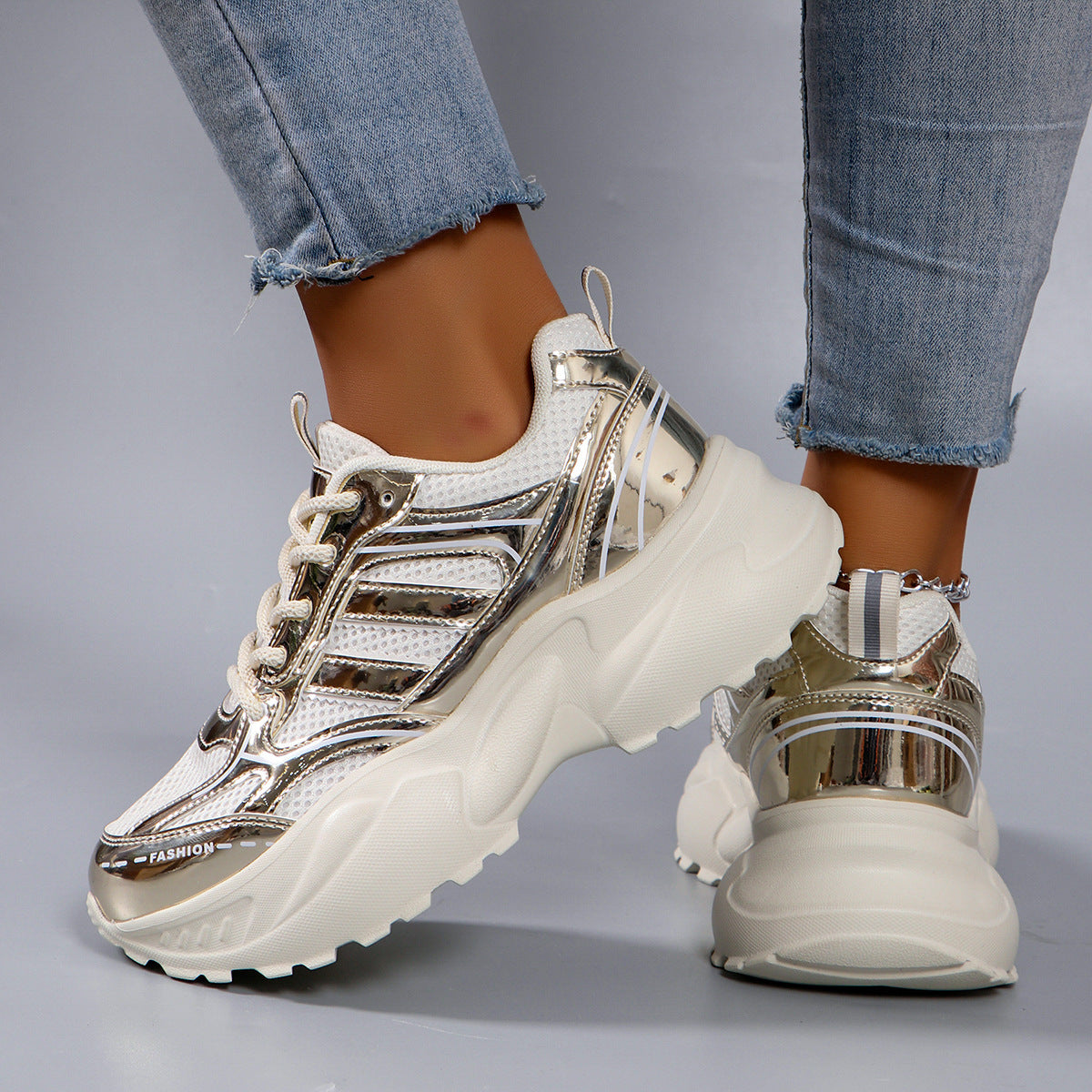 Baskets Femme Chunky Style Moderne et Confortable 1