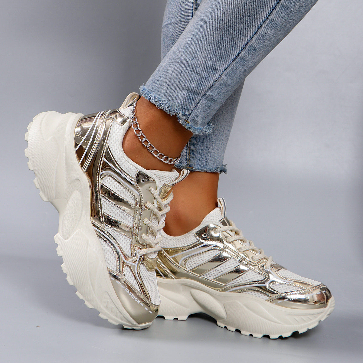 Baskets Femme Chunky Style Moderne et Confortable 4