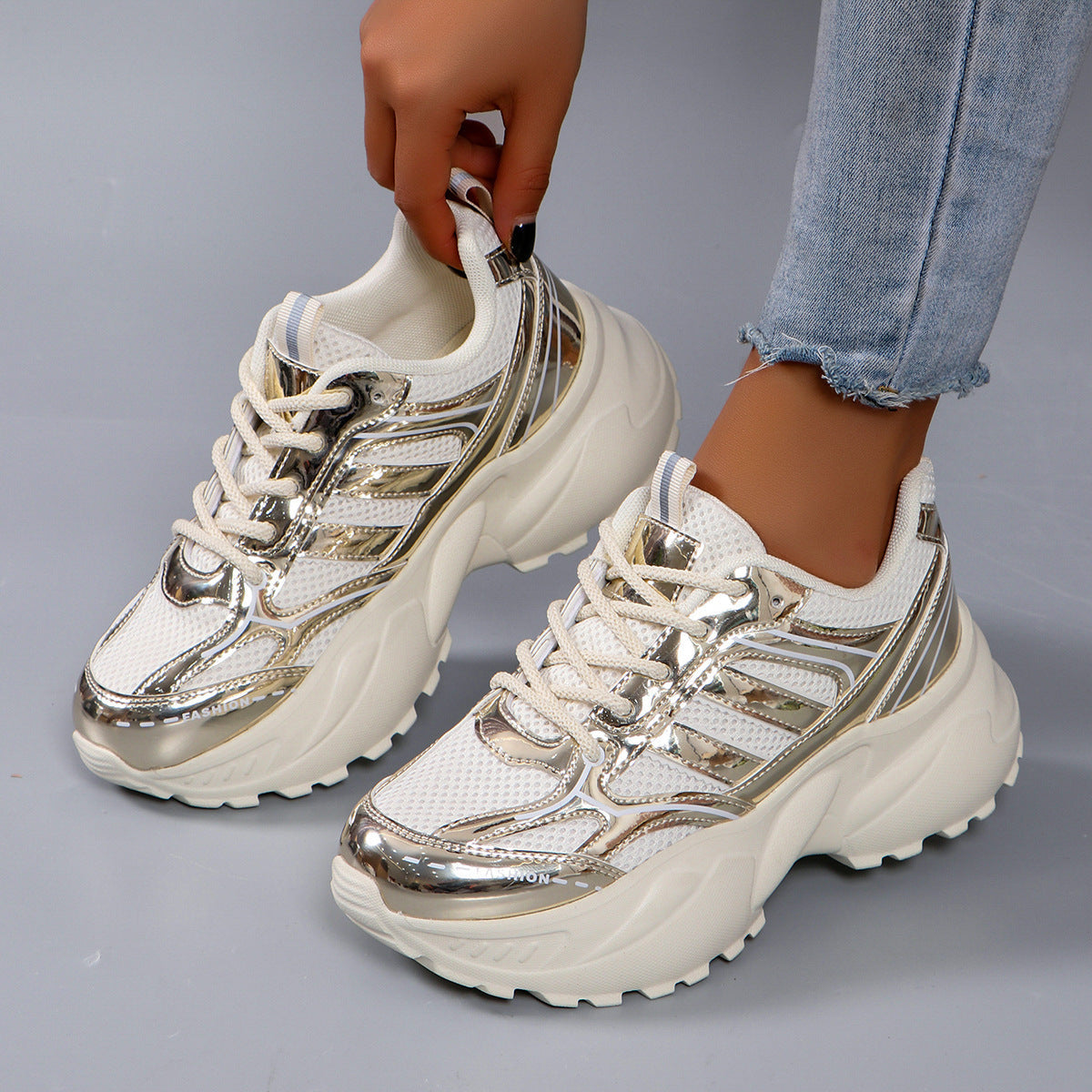 Baskets Femme Chunky Style Moderne et Confortable 6