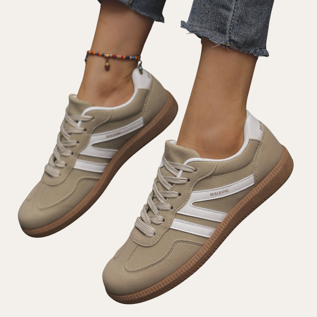 Baskets Femme Confortables en Cuir 11