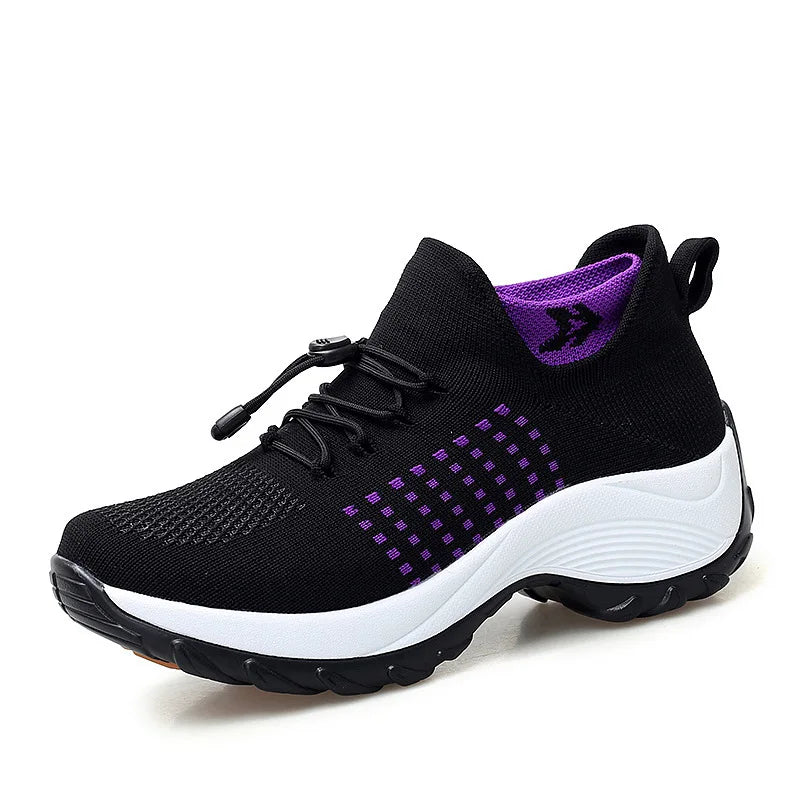 Baskets Femme Orthopédiques à Plateforme 5