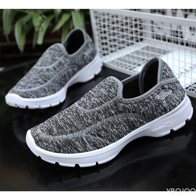 Baskets Femme Respirantes Confortables Tissu Caoutchouc 2