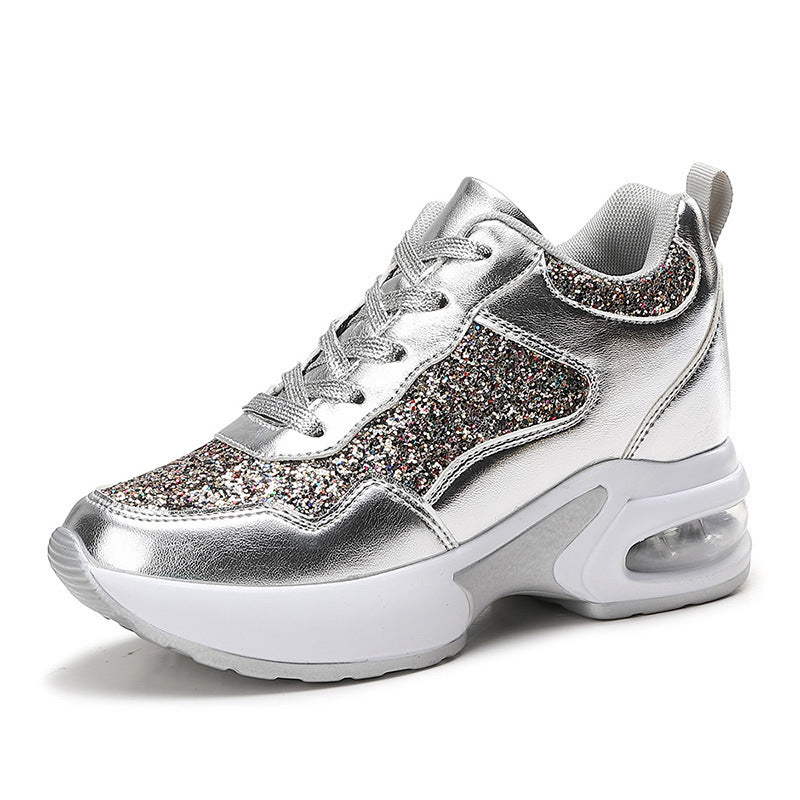 Baskets Femme Scintillantes Modernes 7