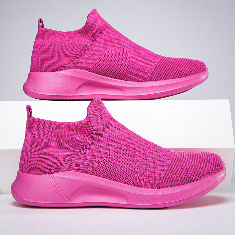 Baskets Femme Tricotées Confortables Modernes 7