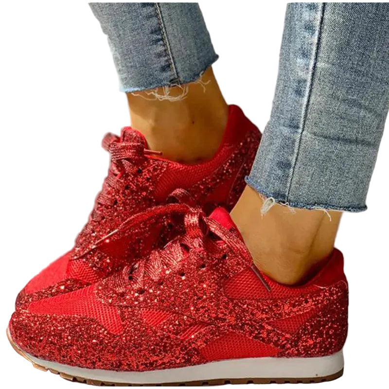 Baskets Femme à Paillettes Glamour 10
