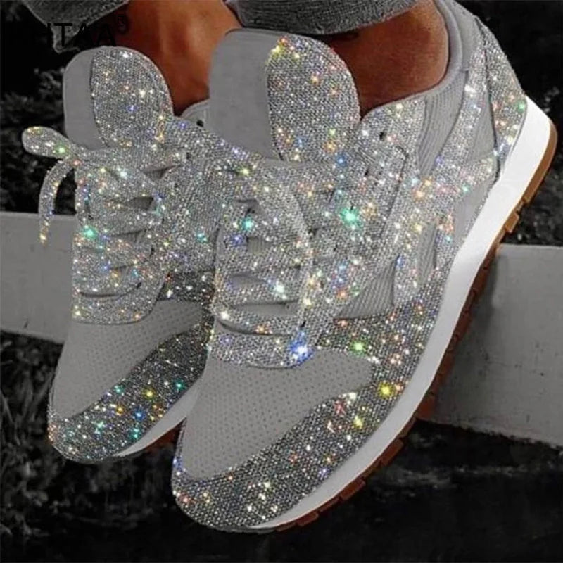 Baskets Femme à Paillettes Glamour 1