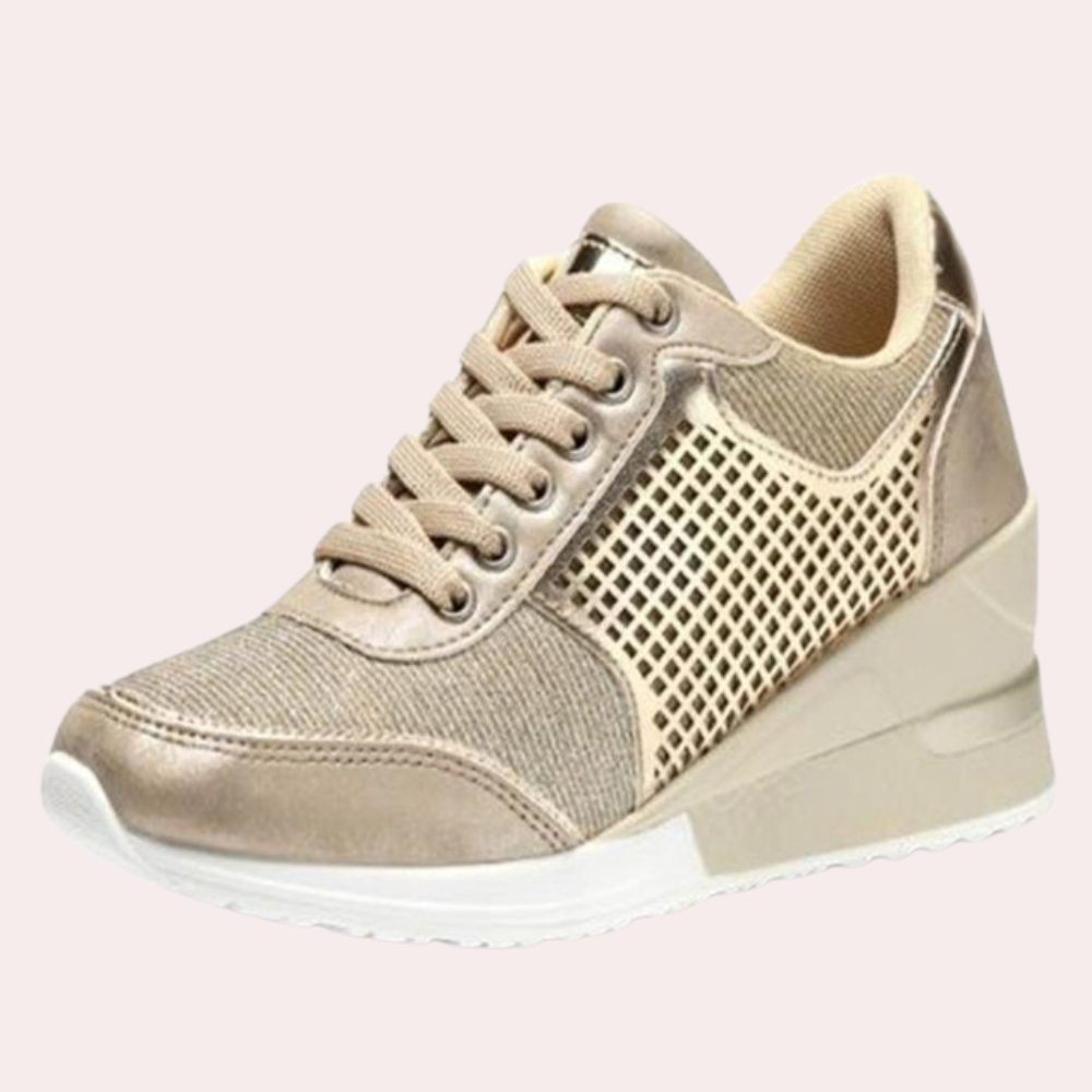 Baskets Femme à Talon Compensé Chic 2