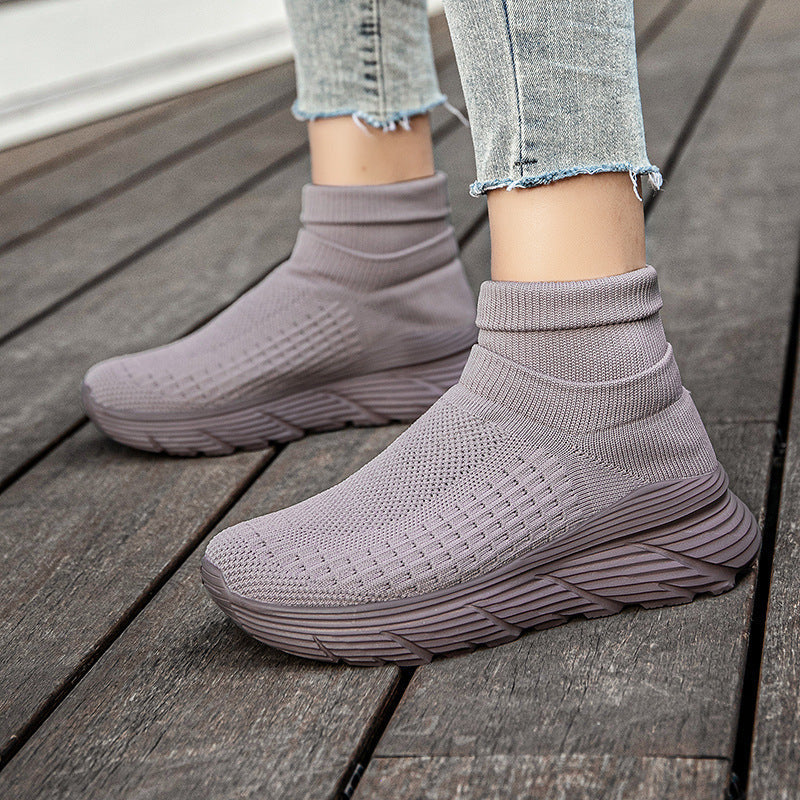 Baskets Hautes Femme Confortables 1