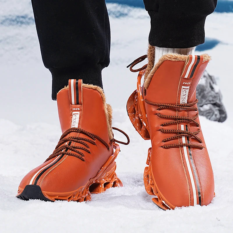 Baskets Montantes d'Hiver pour Hommes Sportives 4