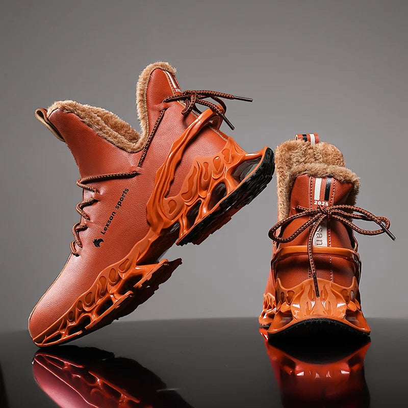 Baskets Montantes d'Hiver pour Hommes Sportives 5