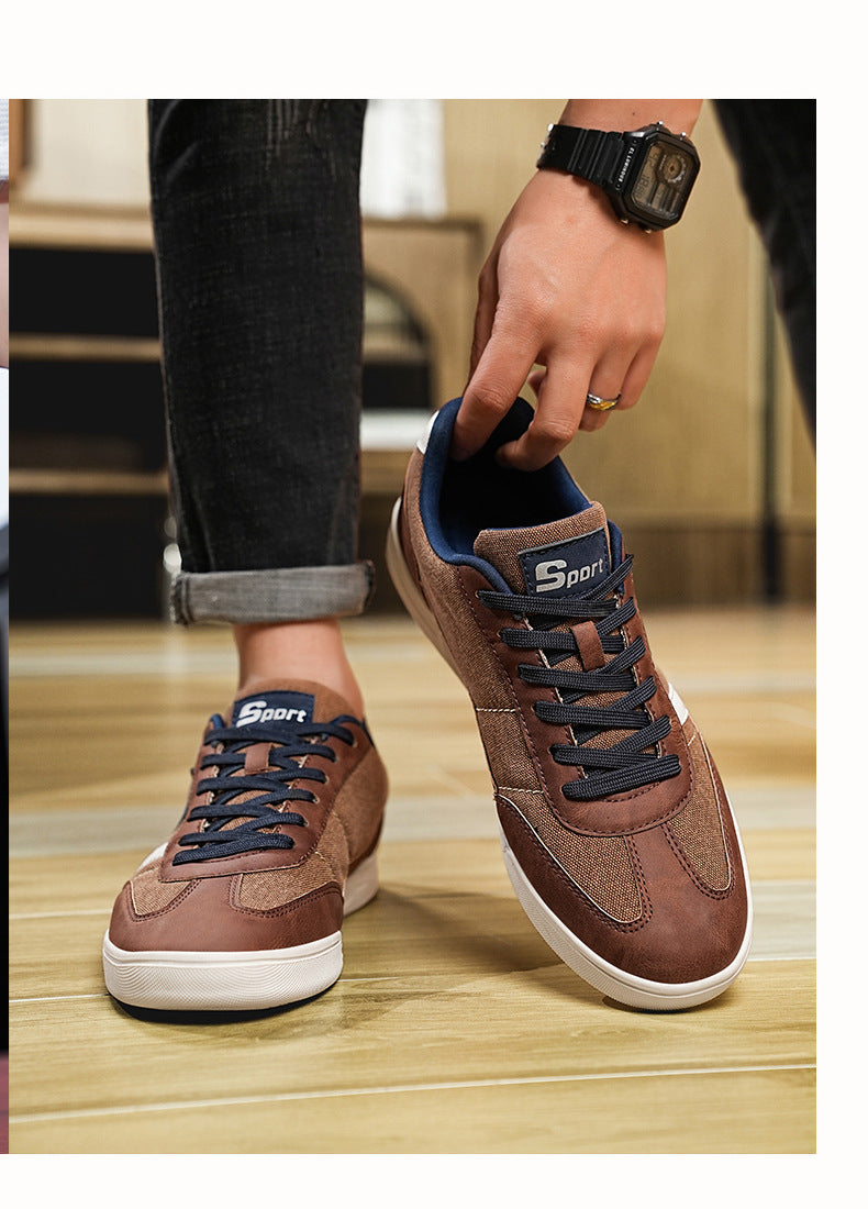 Baskets Pour Hommes Décontractées Design Vintage 1