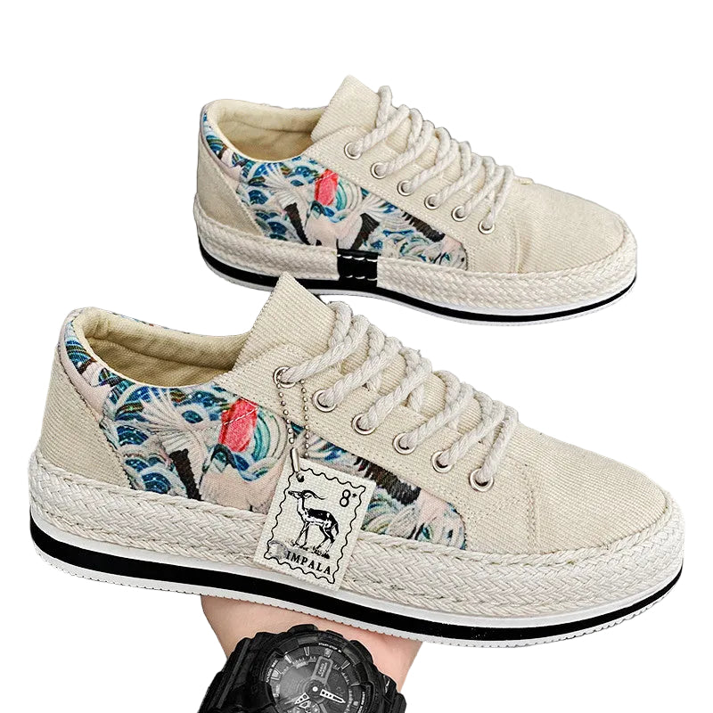 Baskets Pour Hommes Style Aztèque Confortables 0