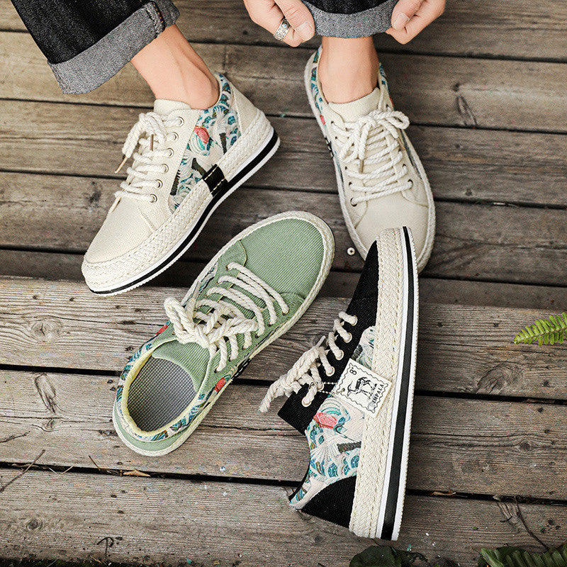 Baskets Pour Hommes Style Aztèque Confortables 1